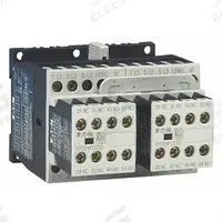 EATON IEC Magnetic Contactor: Reversing, 3 Poles, 3NO Contacts, 9 A, 24V AC Coil (MPN XTCR009B21T). Key specifications — Brand: EATON; Integrated Surge Suppression: Yes.