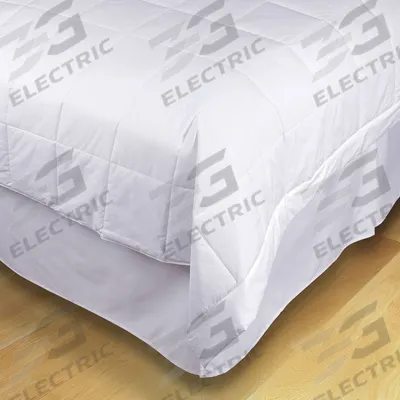 MARTEX Blanket: Twin, 90 in Overall Lg, 66 in Overall Wd, T240, Polyester, White - Duvet Inserts
