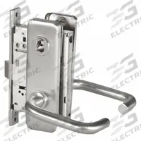 BEST Door Lockset: Office Lever Locksets, Chrome, ADA Compliant, Interchangeable Core (MPN 45H7T3J626LH). Key specifications — attr1024149: Not Ligature-Resistant; attr1011488: BEST; attr1024446: F13; attr1011524: No Message; attr1011506: 40H Escutcheon; attr1011485: Yes; attr1059461: Satin Chromium-Plated : Stainless Steel.