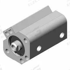 SMC Compact Cylinder: 16 mm Bore Dia, 10 mm Stroke Lg, Tapped Hole Mounting, Aluminum, M5 x 0.8, CQ2 (MPN CDQ2A16-10DCZ). Key specifications — attr946022: Tapped Hole; attr946024: Single Rod; attr946038: CQ2; attr1123057: Rotating Rod; attr945997: SMC.
