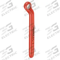 KNIPEX Box End Wrench: Chrome, 16 mm Head Size, 8 in Overall Lg, Offset, 15° Head Offset Angle (MPN 98 01 16). Key specifications — attr309427: Chrome; attr309429: Yes; attr324926: KNIPEX.