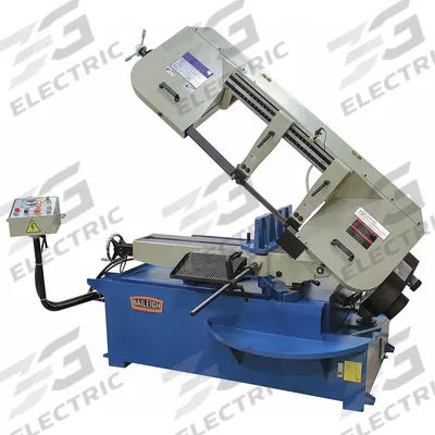 BAILEIGH INDUSTRIAL Band Saw: 13 in x 18 7/8 in, 82 to 270, 0° to 45°, 3 Phase - Mitering Semi-Automatic Horizontal Band Saws