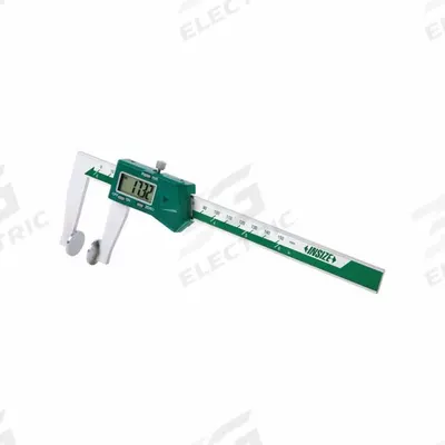 INSIZE Digital Caliper: 0 mm to 150 mm, Cabled, +/-0.0015in/+/-0.04mm Accuracy - Digital Calipers for Disk Brakes, Drum Brakes & Brake Pads