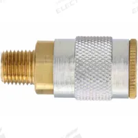 DIXON VALVE & COUPLING Quick Connect Hose Coupling: 1/4 in Body Size, 1/4 in Hose Fitting Size, FNPT (MPN 2JM2-B). Key specifications — Thread Size: 1/4" -18; Brand: DIXON VALVE & COUPLING; Hose Fitting Gender: Female; Coupling Locking Type: Sleeve.