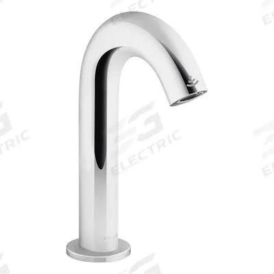 KOHLER Kitchen and Bathroom Sensor Faucet: Kinesis, Brass, Polished Chrome Finish - Single-Post Sensor Bathroom Faucets