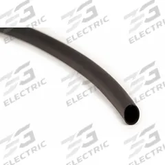 3M Heat Shrink Tubing: 0.13 in I.D. Before Shrinking, 1 in I.D. After Shrinking, 200 ft Lg, 3 PK (MPN NST-1/8-200'-BLACK-SPOOL). Key specifications — Color: Black; Brand: 3M.