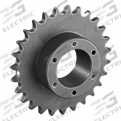 TRITAN Sprocket: For 80 Chain, 27 Teeth, 8.614 in Pitch Dia, 9.16 in Outside Dia, Steel (MPN 80SF27H). Key specifications — Brand: TRITAN; Required Bushing Series: SF.