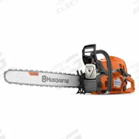 HUSQVARNA Gas-Powered Chainsaw: 28 in Bar Lg, Auto Chain Oiler, 6.9 hp Horsepower, 86.03 cc (MPN 585). Key specifications — Engine Cycle: 2-Cycle; Brand: HUSQVARNA.