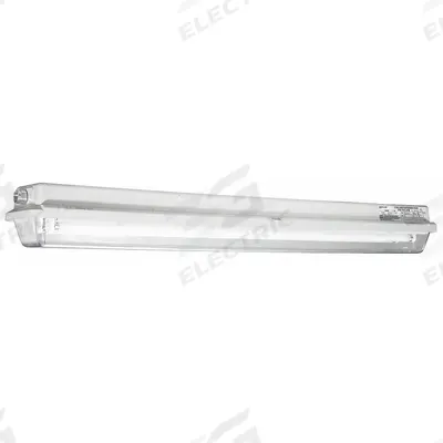 HUBBELL KILLARK Linear Fluorescent Fixture: 10,000 lm, T5 Temp Code, 120 W - Fluorescent Linear Hazardous Location Light Fixtures