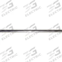 APPROVED VENDOR Chain Link Top Rail: Steel, 10 1/2 ft Lg, 1 3/8 in Dia (MPN 4LVL1). Key specifications — Material: Steel.