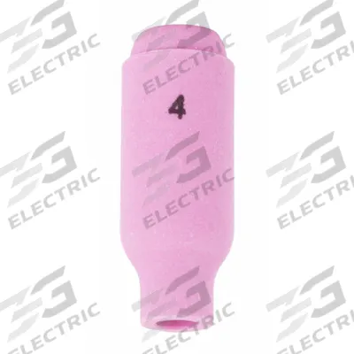 LINCOLN ELECTRIC Nozzle: Alumina, No. 4, Std - Standard Nozzles