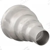 STEINEL Nozzle: 1 1/2 in Overall Lg, 1 1/2 in Overall Wd, 2 3/8 in Overall Ht, Reducer (MPN 14 mm ( 5/8in ) Reducer Tip). Key specifications — attr1256778: Reducer; attr1256780: Adhesives; attr1256781: 14 mm ( 5/8in ) Reducer Tip; attr1256791: STEINEL; attr1256766: HG 2510; attr1256772: Nozzle.