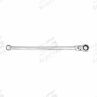 GEARWRENCH Box End Wrench: Steel, Chrome, 21 mm Head Size, 18 3/4 in Overall Lg, Flex (MPN 86021). Key specifications — attr309490: Chrome; attr309484: No; attr309492: No; attr309489: Steel; attr324928: GEARWRENCH.