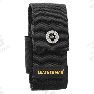 LEATHERMAN Tool Sheath: For 1 3/4 in Belt Wd - Max, 1 Pockets, Black - Nylon Tool Sheaths