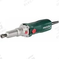 METABO Die Grinder: 6.4 A Current, 30,500 RPM Max. Speed, Slide, 13 3/4 in Overall Lg, 120V AC (MPN GE710 Plus). Key specifications — attr1255486: METABO; attr1255488: Slide.