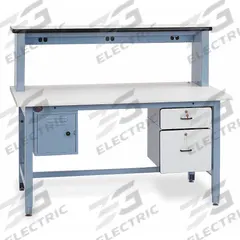 PRO-LINE Workbench with Riser: Adj Ht, Laminate, 72 in x 36 in, 5,000 lb Overall Load Capacity (MPN TSHD7236PL-L14). Key specifications — attr648363: PRO-LINE; attr648382: Adjustable Height.