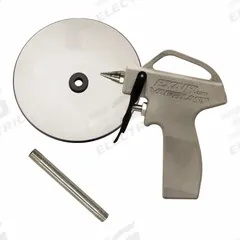 EXAIR Safety Air Gun shield extension: Ergonomic Grip, Cast Aluminum, 1/4 in Female NPT, Straight (MPN 1680SS-12-CS). Key specifications — attr1328526: Cast Aluminum; attr1328500: Extension Pipe; attr1328508: EXAIR; attr1328515: Yes; attr1328533: Yes.