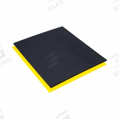 5S SHADOW FOAM Tool Box Foam Insert: Black/Yellow, 12 3/4 in Overall Wd - Tool Storage Foam Inserts