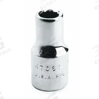 PROTO Socket: Metric, 3/4 in Drive Size, 19 mm Socket Size, 12-Point, Std, Satin, Not Tether Capable (MPN J5519M). Key specifications — attr1204417: PROTO; attr1204392: Satin.