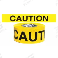 APPROVED VENDOR Barricade Tape: 500 ft Lg, 3 3/4 in Wd, Caution Legend, Polyethylene, Yellow Color (MPN B356Y16-200). Key specifications — attr981695: Caution; attr981696: Black; attr377522: APPROVED VENDOR.
