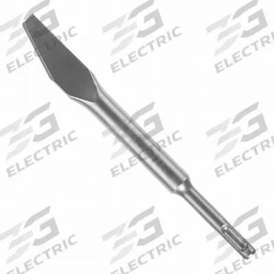 BOSCH Chisel Bit: 1/4 in Head Wd, 8 in Overall Lg - Chisel Bits for SDS-Plus Hammer Drills