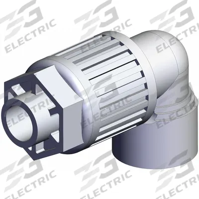 SMC High Purity Tube Fitting: 1/4 in Pipe x 3/8 in OD Size, NPT x Compression - PFA Compression Tube Fittings