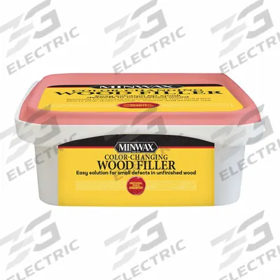 MINWAX Wood Filler: 8 oz Container Size, Tub, Natural - Wood Fillers