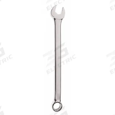 PROTO Combination Wrench: Alloy Steel, Chrome, 15 mm Head Size, 9 1/4 in Overall Lg - Metric 12-Point Combination Wrenches