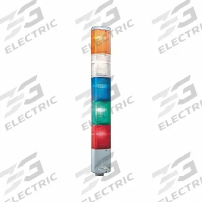 EDWARDS SIGNALING Tower Light Module: Steady, 24V DC, Amber, 3 in Overall Dia - Steady Light Modules