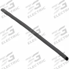 3M Heat Shrink Tubing: 0.05 in I.D. Before Shrinking, 0.02 in I.D. After Shrinking, 6 in Lg, 10 PK (MPN FP301-3/64-6"-BLACK-10-10 PC PKS). Key specifications — Color: Black; Brand: 3M.