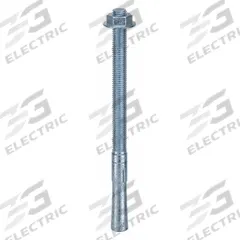 MKT FASTENING Wedge Anchor: 10 in Overall Lg, 5/8 in Dia, 5/8"-11 Thread Size, Steel, Steel, 5 PK (MPN 2158100). Key specifications — Brand: MKT FASTENING; Anchor Type: Wedge; Finish Type: Zinc Plated.