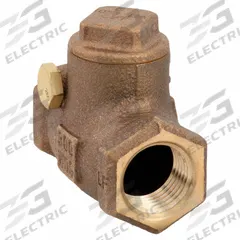 MILWAUKEE VALVE Low Lead Swing Check Valve: Swing, Inline Valve Body, 1/4 in Pipe Size, FNPT x FNPT (MPN UP509-1/4). Key specifications — Brand: MILWAUKEE VALVE.