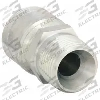AEROQUIP Hydraulic Crimp Fitting: Steel x Steel, Straight, -12 For Hose Dash Size, Male x Genderless (MPN 1AA16MP12). Key specifications — Fitting Gender: Male x Genderless; Fitting Connection Type: NPTF x Crimp; Thread Size: 1"-11-1/2; For Hose Dash Size: -12; Brand: AEROQUIP.