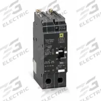 SQUARE D Miniature Circuit Breaker: 80 A, 277/480V AC, Single Phase, 18kA at 277/480V AC, 2 Poles (MPN EDB24080). Key specifications — Phase: Single; Amps: 80 A; AC Voltage Rating: 277/480V AC; Max. AIR Rating: 18kA at 277/480V AC; For Use With: Square D NF Panelboards; Brand: SQUARE D.