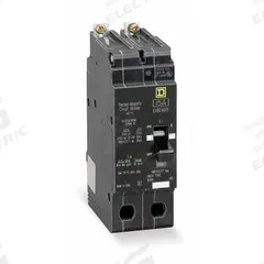 SQUARE D Miniature Circuit Breaker: 80 A, 277/480V AC, Single Phase, 18kA at 277/480V AC, 2 Poles (MPN EDB24080). Key specifications — Phase: Single; Amps: 80 A; AC Voltage Rating: 277/480V AC; Max. AIR Rating: 18kA at 277/480V AC; For Use With: Square D NF Panelboards; Brand: SQUARE D.