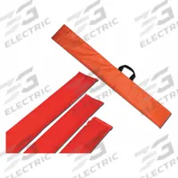 DICK MEDICAL SUPPLY Padded Board Splint: 15 in_36 in_54 in Overall Lg, 5 in Overall Wd, 6 Splints (MPN 60100). Key specifications — Brand: DICK MEDICAL SUPPLY; Color: Orange; Material: Vinyl; Includes: Carrying Case; Product Type: Padded Board Splint.