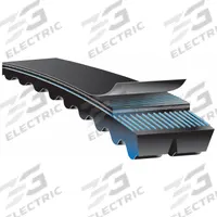 GATES Banded Cogged V-Belt: CX96, 4 Ribs, 100 in Outside Lg, 3 7/8 in Top Wd, 17/32 in Thick (MPN 4/CX96)