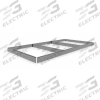 TENNSCO Shelf: 72 in x 36 in, 1,750 lb Load Capacity, Gray, Shelf (MPN ZK-7236). Key specifications — Includes: Front to Back Support; Shelf Configuration: Single Straight; Color: Gray; Frame Material: Steel; Brand: TENNSCO; Frame Finish: Zinc Plated; Product Type: Shelf.