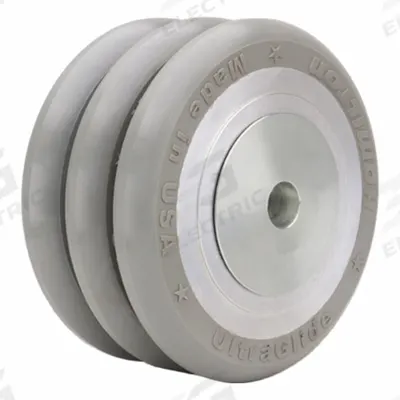HAMILTON Caster Wheel: 6 in Wheel Dia., 3 in Wheel Wd, Polyurethane, 2,600 lb Load Rating - Easy-Roll Polyurethane Tread on Steel Core Wheels