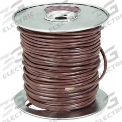 SOUTHWIRE Thermostat Wire: 20 AWG Conductor Size, 8 Conductors, 250 ft Overall Lg, 150 V Volt, CL2 (MPN 552080407)