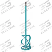 COLLOMIX Mixing Paddle: Single-Paddle, Medium Viscosity, Hexafix Quick-Disconnect, 23 in Lg (MPN MK160HF). Key specifications — attr117483: MK160HF; attr117489: Low; attr117479: COLLOMIX.