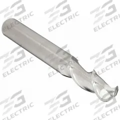 WIDIA HANITA Ball End Mill: Carbide, 2 Flute, 1/8" Mill Dia, 1/4" LOC, 2" OAL (MPN 4A4103001)