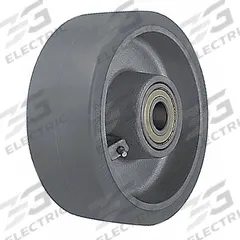 APPROVED VENDOR Caster Wheel: 7 7/8 in Wheel Dia., 3 1/8 in Wheel Wd, Polyurethane, Iron, Std (MPN GTH 202/35K). Key specifications — Brand: APPROVED VENDOR; Wheel/Tread Color: Yellow.
