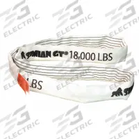 STREN-FLEX SIMIAN GT Round Sling: Type 5, Polyester, Nylon, 16 ft Sling Lg, 1 45/64 in Body Dia (MPN SFERSST6-16). Key specifications — Brand: STREN-FLEX SIMIAN GT.