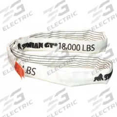 STREN-FLEX SIMIAN GT Round Sling: Type 5, Polyester, Nylon, 16 ft Sling Lg, 1 45/64 in Body Dia (MPN SFERSST6-16). Key specifications — Brand: STREN-FLEX SIMIAN GT.