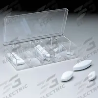 Stirring Bar: Egg, Alnico, 30 mm Overall Lg, 16 mm Dia, Autoclavable, White (MPN 303515-0003). Key specifications — Color: White; Brand: DYNALON; Product Type: Stirring Bar; Shape: Egg.