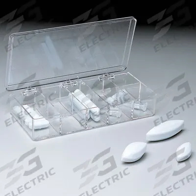 DYNALON Stirring Bar: Egg, Alnico, 30 mm Overall Lg, 16 mm Dia, Autoclavable - Egg Shaped Stir Bars
