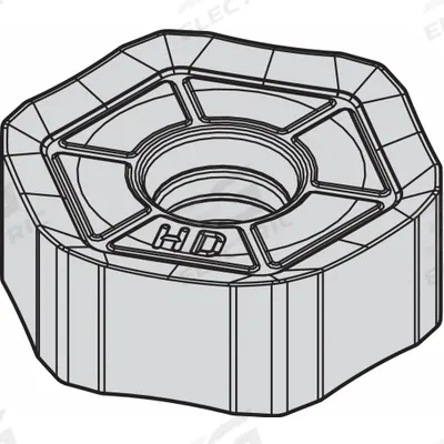 WIDIA Hexagon Milling Insert: HNGJ535ANSNHD, HNGJ0905ANSNHD (MPN 5895371) - Machining