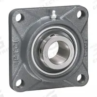 IPTCI BEARINGS Flange Mount Bearings: Radial Ball, 40 mm Bore, Set Screws, 130 mm Lg, 51.2 mm Wd (MPN HUCF208-40MM). Key specifications — Brand: IPTCI BEARINGS; System of Measurement: Metric.