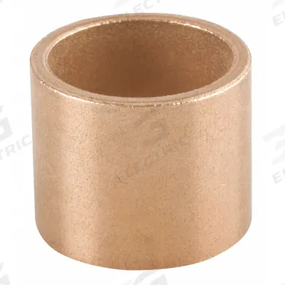 BUNTING BEARINGS Sleeve Bearing: Bronze, SAE 841, 1/2 in Bore, 3/4 in OD, 5/8 in Lg, SAE 30 Oil - Lubricated General Purpose Metallic Sleeve Bearings